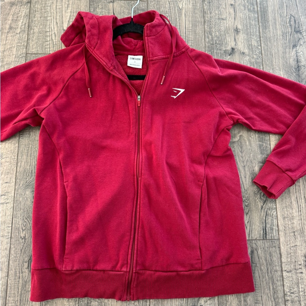 Red Women’s Zip Up by Gymshark